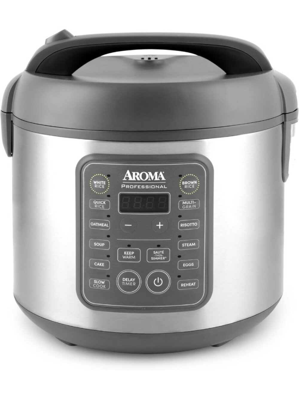 10-Cup Digital Rice Cooker & Multicooker - Steamer, Slow Cooker, Oatmeal & Egg